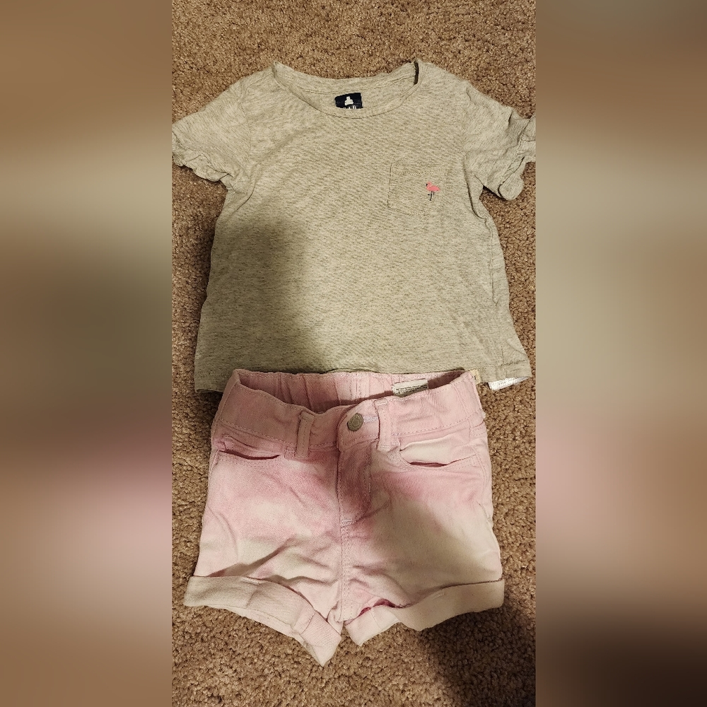 Toddler shirts and tee outfit
